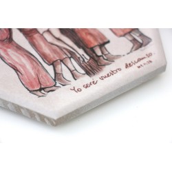 Azulejo- Venid a Mi los que estáis cansados...  AZU3202 · ARTE3202