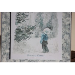 Marco: Oraciones blancas - MK0902g · ARTE1023g