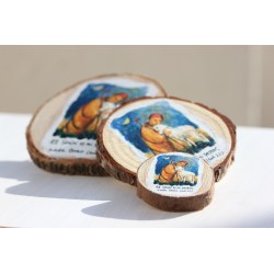 Imán Buen Pastor pequeño. El Señor es mi pastor, nada temo · IMA011 · ARTE9011