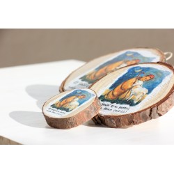 Icono-Buen Pastor mediano. El Señor es mi pastor, nada temo. ICO2110m · ARTE2110m