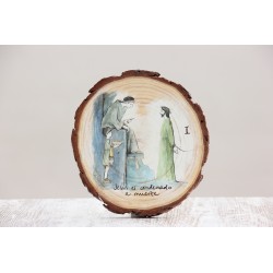 Icono Via Crucis 1ª ESTACIÓN · Jesus condenado a muerte ICO-VIA01 · ARTE7101