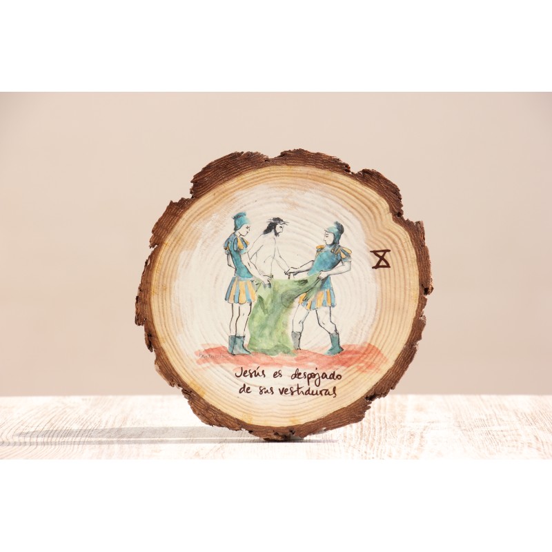 Icono Via Crucis 10ª ESTACIÓN · Jesús es despojado de sus vestiduras ICO-VIA10 · ARTE7101