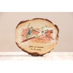Icono Via Crucis 11ª ESTACIÓN · Jesús es clavado en la cruz ICO-VIA11 · ARTE7101