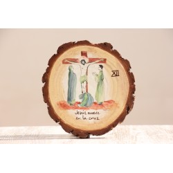 Icono Via Crucis 12ª ESTACIÓN · Jesús muere en la cruz ICO-VIA12 · ARTE7101