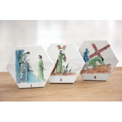 Via Crucis completo AZULEJO · AZU-Via