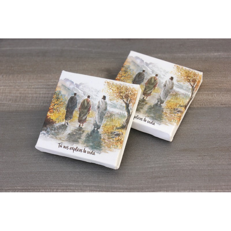 Imán Lienzo Emaús Tú nos explicas la vida · IMA002 · ARTE9002