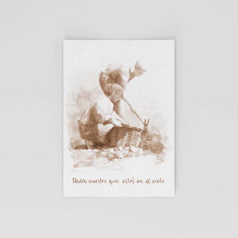Tarjeta Padre nuestro que estás en el cielo · TAR-016-1 · ARTE8011
