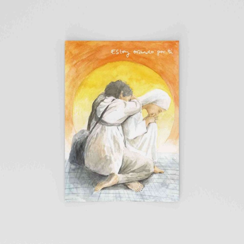 Tarjeta: Peregrino orado Estoy orando por ti · TAR-017 · ARTE8009