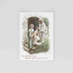 Tarjeta: Una palabra tuya bastará para sanarnos · TAR-020 · ARTE8003