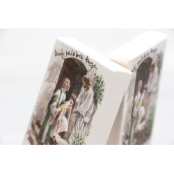 Imán Lienzo Una palabra tuya bastará para sanarnos · IMA003 · ARTE9003