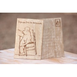 Tarjeta Postal de Madera Deja que Dios te sorprenda · TAR-026 · ARTE8019