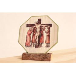 Icono Venid a mi todos los que estáis cansados... (octogono) · ICO2215 · ARTE2215