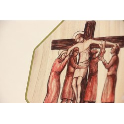 Icono Venid a mi todos los que estáis cansados... (octogono) · ICO2215 · ARTE2215