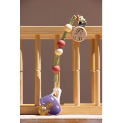 Chupetero 03 de la Bella Pastora (hilo macrame verde) Ch003 · NENU3