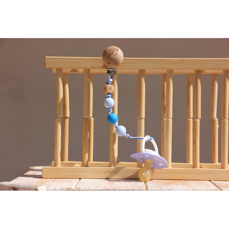 Chupetero 07 de la Bella Pastora (Azul oscuro y claro)Ch007 · NENU7