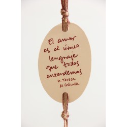 Miniatura. El amor es el único lenguaje que todos. Mn001 · REG2001