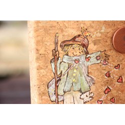 29-NO LLENES TU VIDA DE DÍAS SINO TUS DÍAS DE VIDA. PINTADO A MANO. Agenda 2026-A5. DIA-834-pin · PA