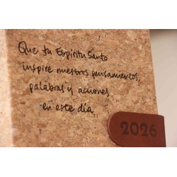 Que tu Espíritu Santo inspire...  Agenda 2026-A5. Corcho. AGE-834-Esp · PAP7014