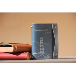 Funda Evangelio del día: Tu presencia es luz en mi noche. ARTESANO. Azul Marino. EV6007 · ARTE10307