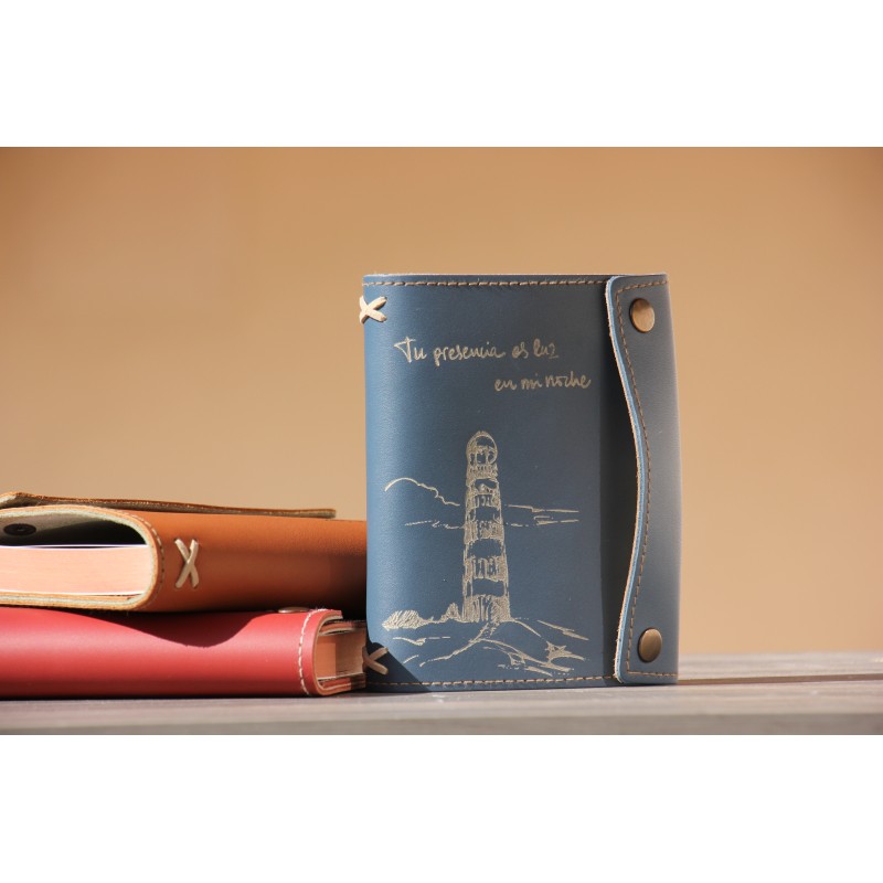 Funda Evangelio del día: Tu presencia es luz en mi noche. ARTESANO. Azul Marino. EV6007 · ARTE10307