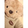 Osito marrón con jersey 25cm Pel24