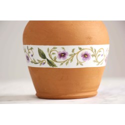 Belen barro nº 5 botijo flor morada 4* · BEL315 NAV2315