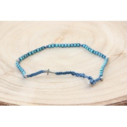 Brazalete piedra azul 1417