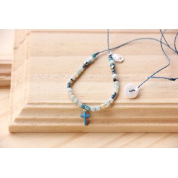 Colgante azul de piedra amazonita Modpla7502