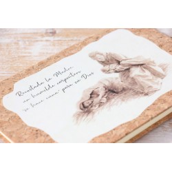 902-NAVIDAD. Recostada la madre, un humilde carpintero... NAV-2-201 · PAP902