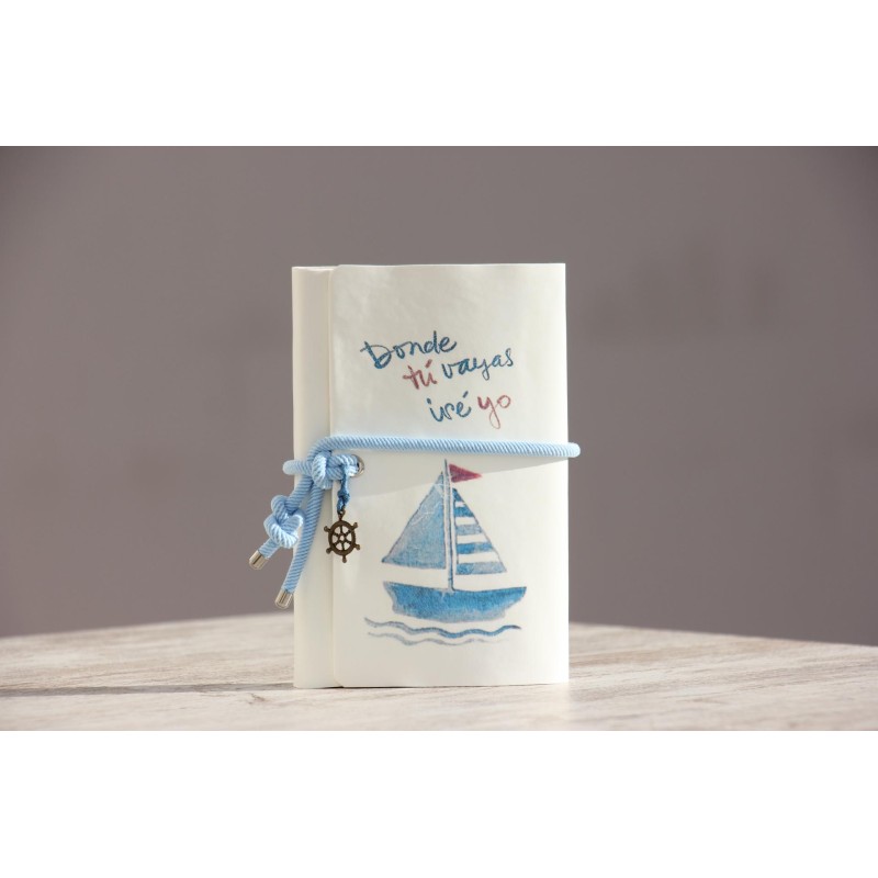 Funda ecopiel: DONDE TU VAYAS YO IRÉ. A6 VAY-156 · ARTE10423