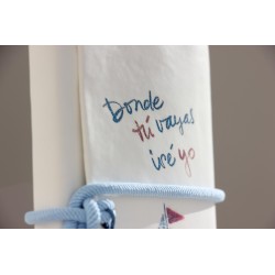 Funda ecopiel: DONDE TU VAYAS YO IRÉ. A6 VAY-156 · ARTE10423