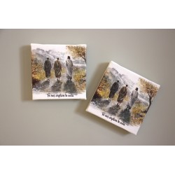 Imán Lienzo Emaús Tú nos explicas la vida · IMA002 · ARTE9002