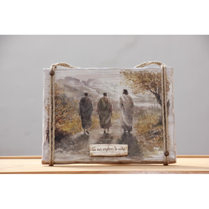 Madera Emaus Tú nos explicas la vida · MAD001 · ARTE2801