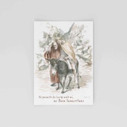 Tarjeta: No pasaste de largo ante mí, mi Buen Samaritano · TAR-019 · ARTE8002