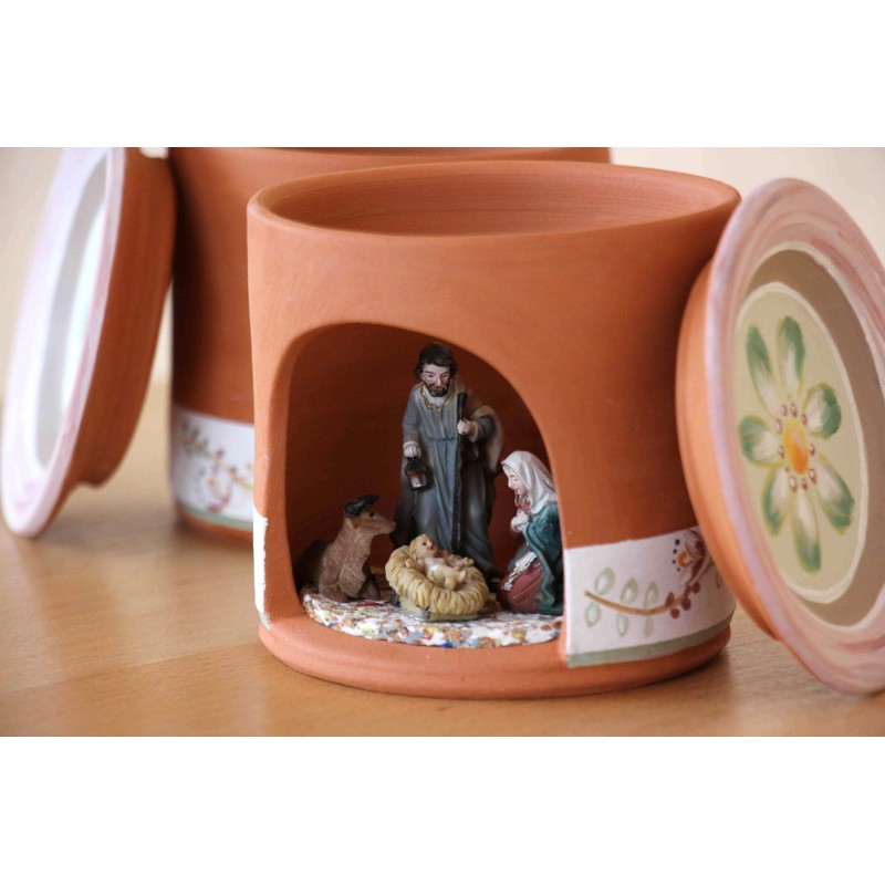 Belen Barro SH con tapa (1) Flor sencilla · BEL304 NAV2304