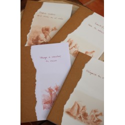 405-PADRE NUESTRO. Padre nuestro q estás en el cielo. ACUARELA A5 kraft cosido. PAD-1-505 · PAP405