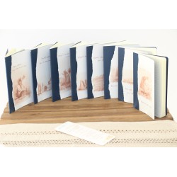 405-PADRE NUESTRO. Venga a nosotros tu reino. ACUARELA A5 kraft finito con marcapáginas. PAD-3-507 ·