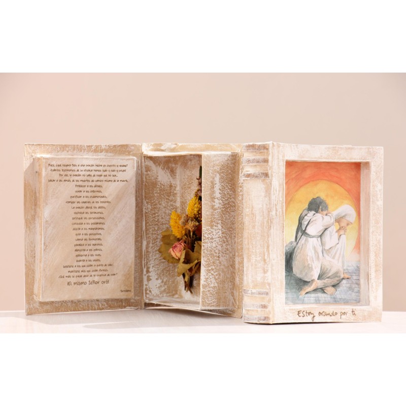 Libro flores: Peregrino Orado -POR-l03 (pequeño) · ARTE4011f