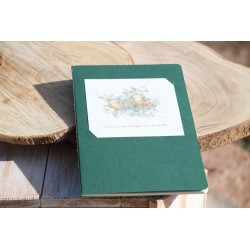 3-VUELVE, TU HOGAR TE ESPERA. ACUARELA A5 kraft cosido- finito-Verde. HOG-506-VER · PAP3