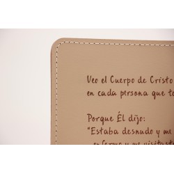 MADRE TERESA TENGO SED. A5-Ginger (56). OUE-700-GIN · PAP1010