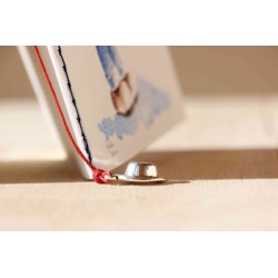 36-ANTE TI ME QUITO EL SOMBRERO. HECHO A MANO. Cuaderno cosido A6. SOM-115 · PAP36