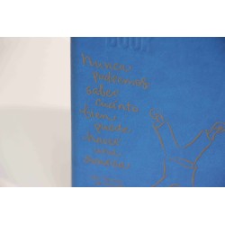 18-NUNCA PODREMOS SABER CUANTO BIEN PUEDE HACER.... A5 polipiel-Azul. SON-220-AZU