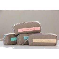 Estuche Que ninguno se pierda Color: rosa - QUE-lg1-ROS · PAP4002r