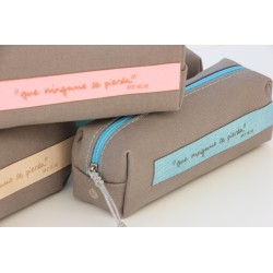 Estuche Que ninguno se pierda Color: rosa - QUE-lg1-ROS · PAP4002r