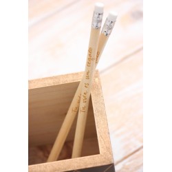 Lapicero: Tu vida es un regalo lapiz-reg · PAP3022