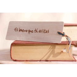 Marcapáginas: Es bueno que tu existas·Libro: Que ninguno se pierda. MPG-existas-mad (Haya) · PAP5309