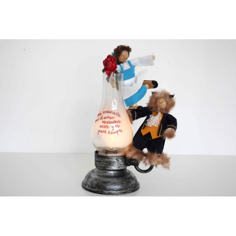 Me enseñaste que el amor verdadero existe y es para siempre. La Bella y la Bestia · K107 · REG107