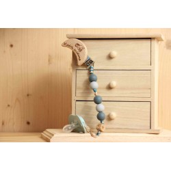 Chupetero 05 de la Bella Pastora (Gris oscuro y claro) Ch005 · NENU5