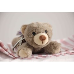 Oso tumbado llavero 'Llévame contigo' Pel16 · NENU316