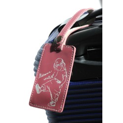 Etiqueta equipaje: Llévame contigo. Rosa. Equ-CON-Ros · POPU1003